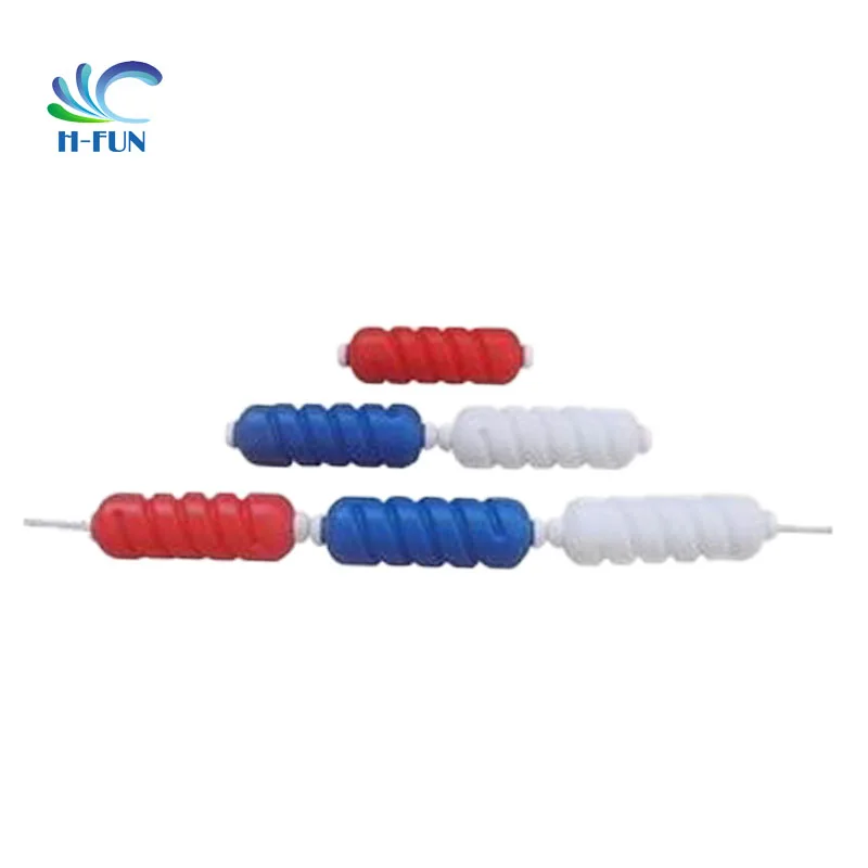 Spirals type swimming pool accessories lane line swimming pool floats lane line