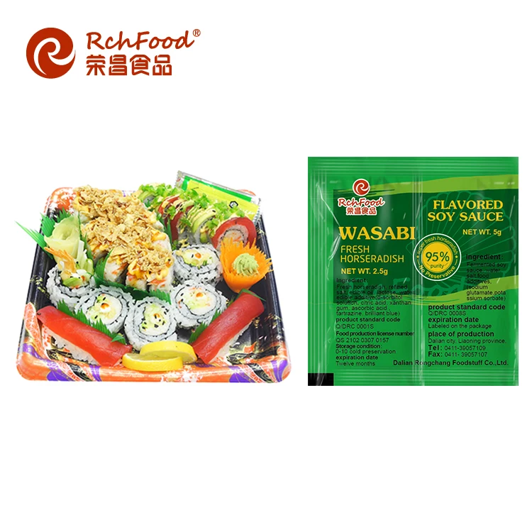 Japanese wasabi paste Mini Pack in 2.5g Bag