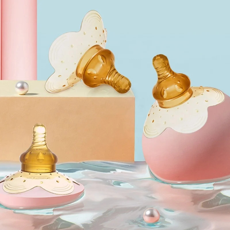 Flat Inverted Nipple Milk Cover Carrying Case Breast Feeding Nipple Protective Milk Cover Breast Feeding Nipple Protective