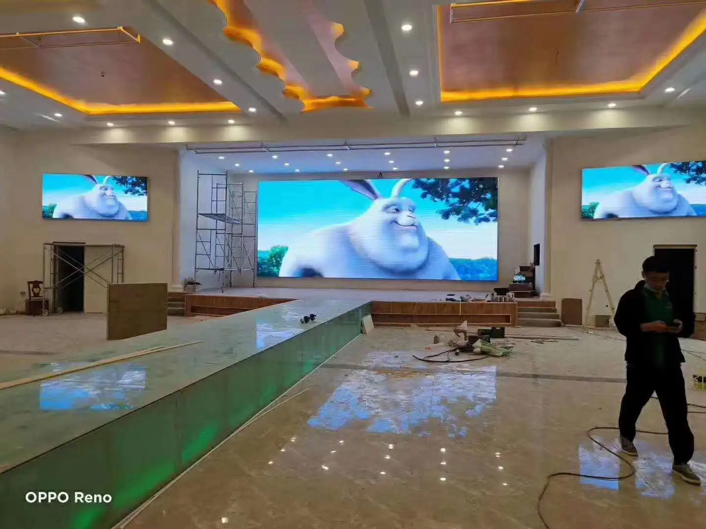 Полноцветный комнатный P2.5 320*160 мм HD светодиодный дисплей 128*64 пикселей комнатная Светодиодная панель