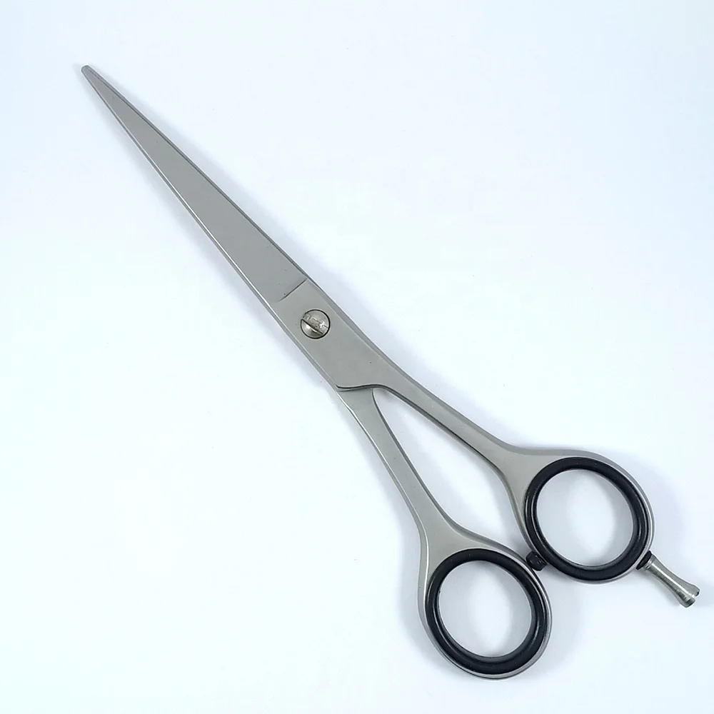 Professional Super Sharp stainless steel 5-7 inch professional hair cutting scissors barber hair shears with leather case