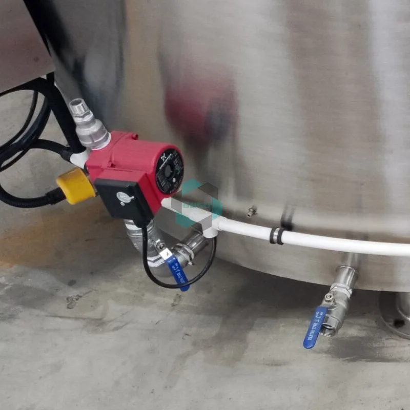 Cocoa Butter Volume 200L Storage Tank with Thermostat Adjusting Temperature Chocolate Tank