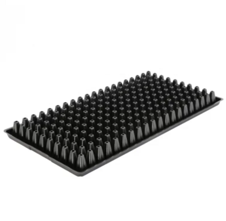288 nursery cells Factory Direct Produced High Quality Plastic Nursery germination Trays PET Seedling Trays microgreen trays