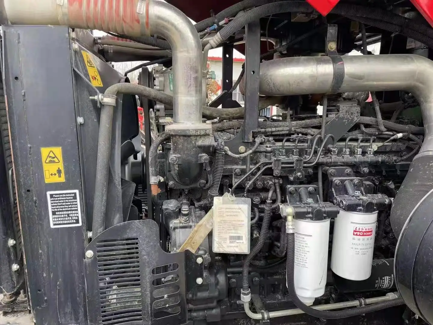 Used Farm Wheel Tractor YTO LY1804  6X4WD 180HP with good conditions cheaper price famous chinese brand