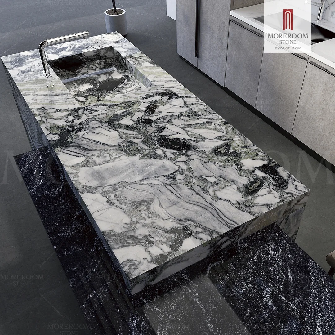 Low Price Artificial Marble Sintered Stone Texturizado Tile With Marble Look