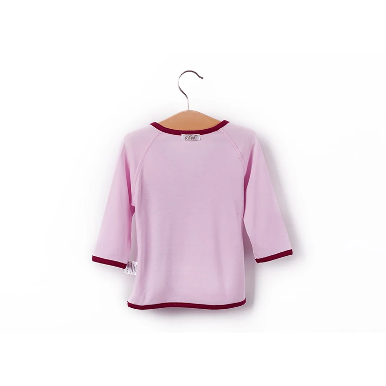 
Eco-friendly organic cotton baby top summer luxury newborn baby clothing 