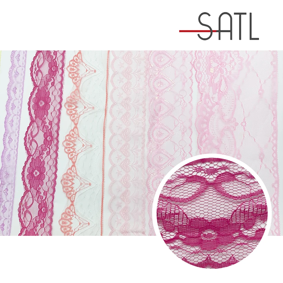 Производитель под заказ, цветная вышивка зубцами, кружевная отделка, оптовая продажа, вязаная крючком ткань, вышивка из полиэстера/хлопка