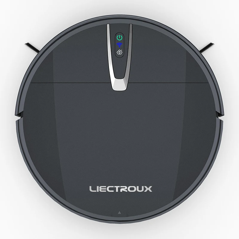 Самый экономичный робот-пылесос Liectroux V3S Pro 3 в 1 Wi-Fi управление через приложение навигация по карте умная память регулируемое