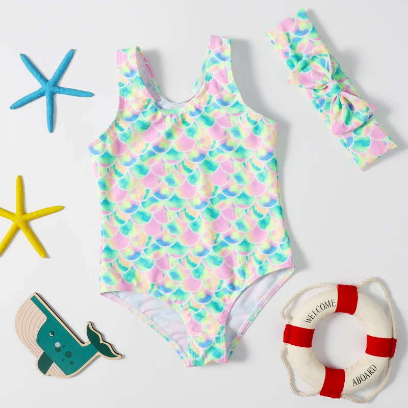 Новые модные популярные летние купальные костюмы для детей купальный костюм на заказ малышей UPF50 + детский купальник из