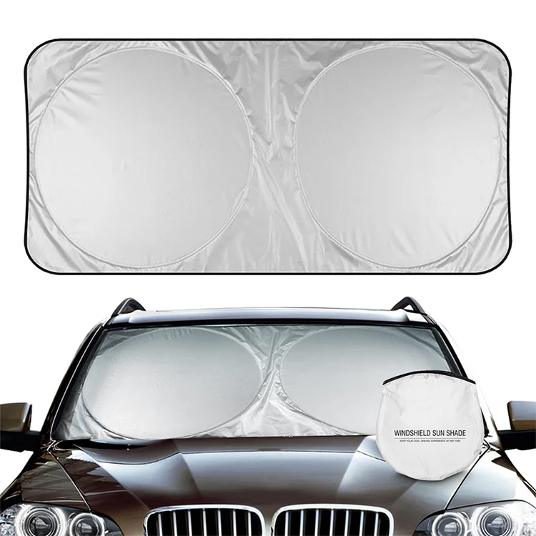 Car Windshield Sunshade Portable Sun Visor Cover Folding Window Sun Shield Protector UV Block Car Front Window Heat Insulation