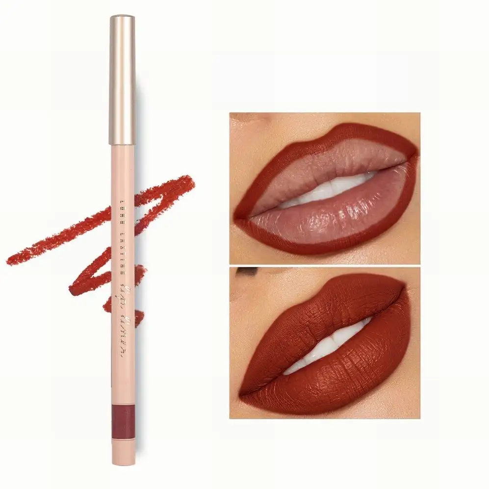 OEM Custom Private Label Natural Moisturizer Matte Lip Stain Set Long Lasting Waterproof Everyday Lip Stain Liner Duo Set