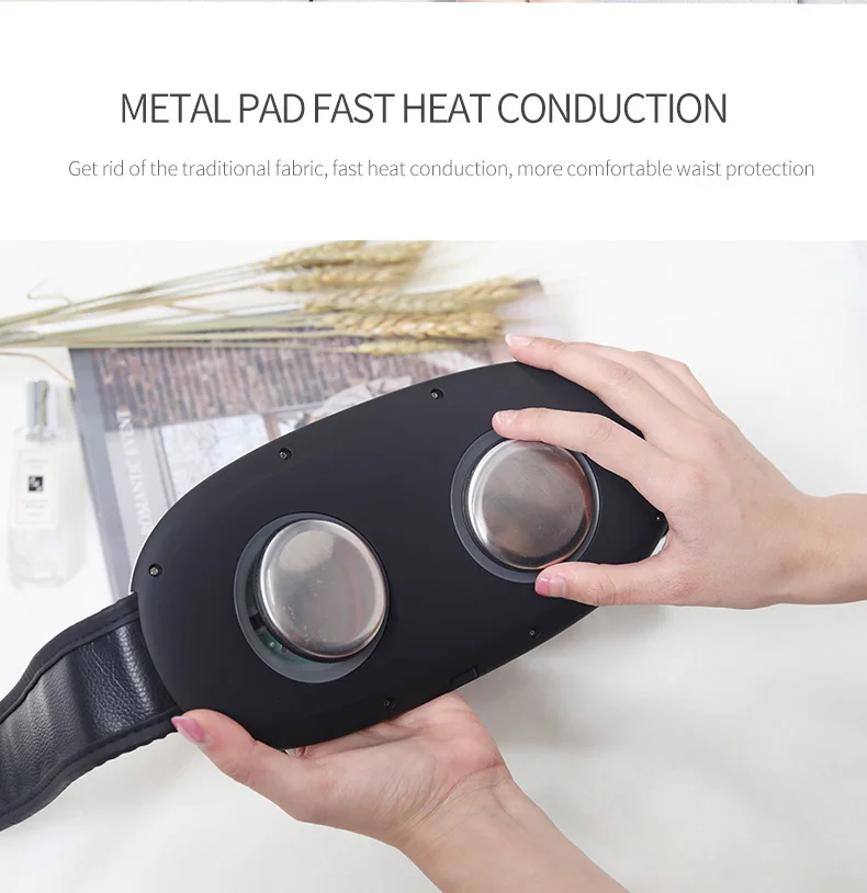 Bi-win уличный фитнес-массажер для талии и спины, пояс, массажер для талии, вибрирующий пояс, массажер для талии