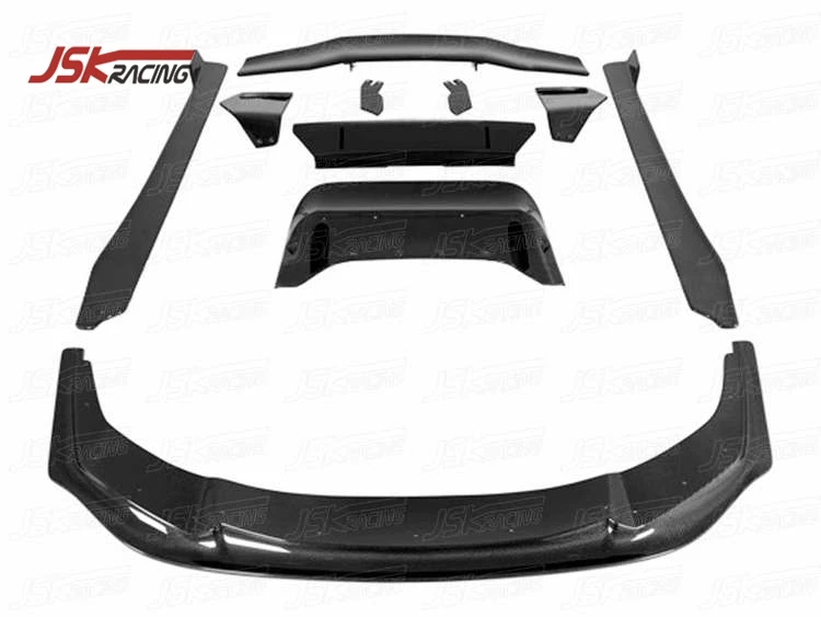  2014-2018 фунтов P стильный задний диффузор из углеродного волокна для LAMBO HURACAN LP610-4