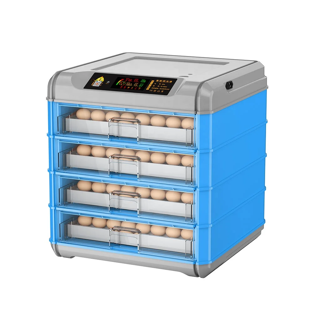 4 layers 256 eggs drawer type high hatching rate incubator for duck chicken pigeon quail goose birds