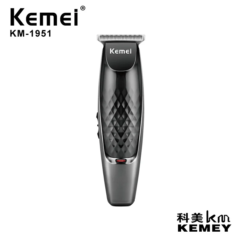 
 Kemei машинка для стрижки волос KEMEI KM-1951 электромашинка для стрижки волос, Профессиональные Стильные подавление шума из нержавеющей стали с лезвием из нержавеющей стали для волос уход за волосами c  
