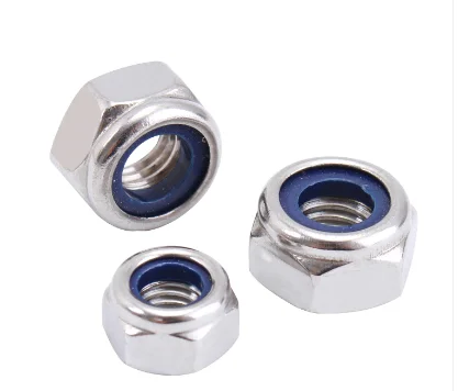 Nylon lock nut M3-M40 Manufacturers direct sales of nylon nuts