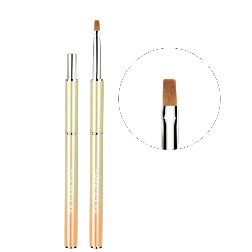 3D Nail Art Brush Kolinsky Hair Gel Nail Brush Set Brush For Nails