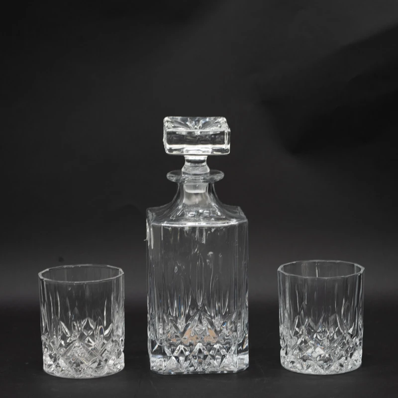 700ml high quality rcr Wine Decanter Set with wood box