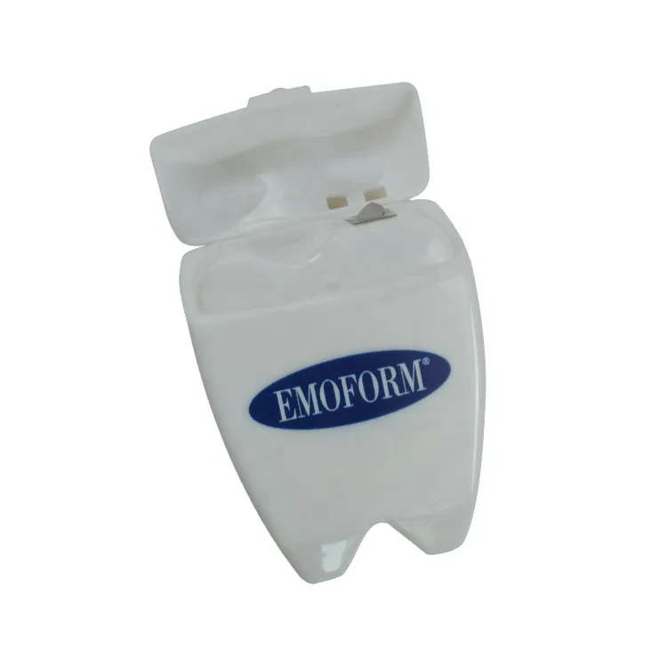 50 yds waxed nylon dental floss for oral care