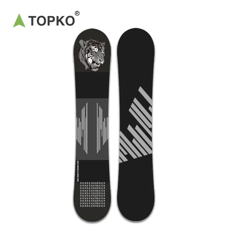 Topko OEM полностью горный Фристайл углеродное волокно деревянное основание открытый сноуборд