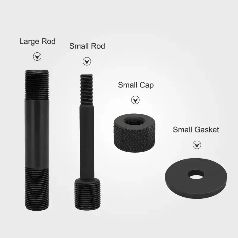 SYK-8AB/15 Hydraulic Hole Puncher Kit Large and Small Pull Rod with Lock Cap Metal Steel Driver Parts Knockout Hole Punch Tools