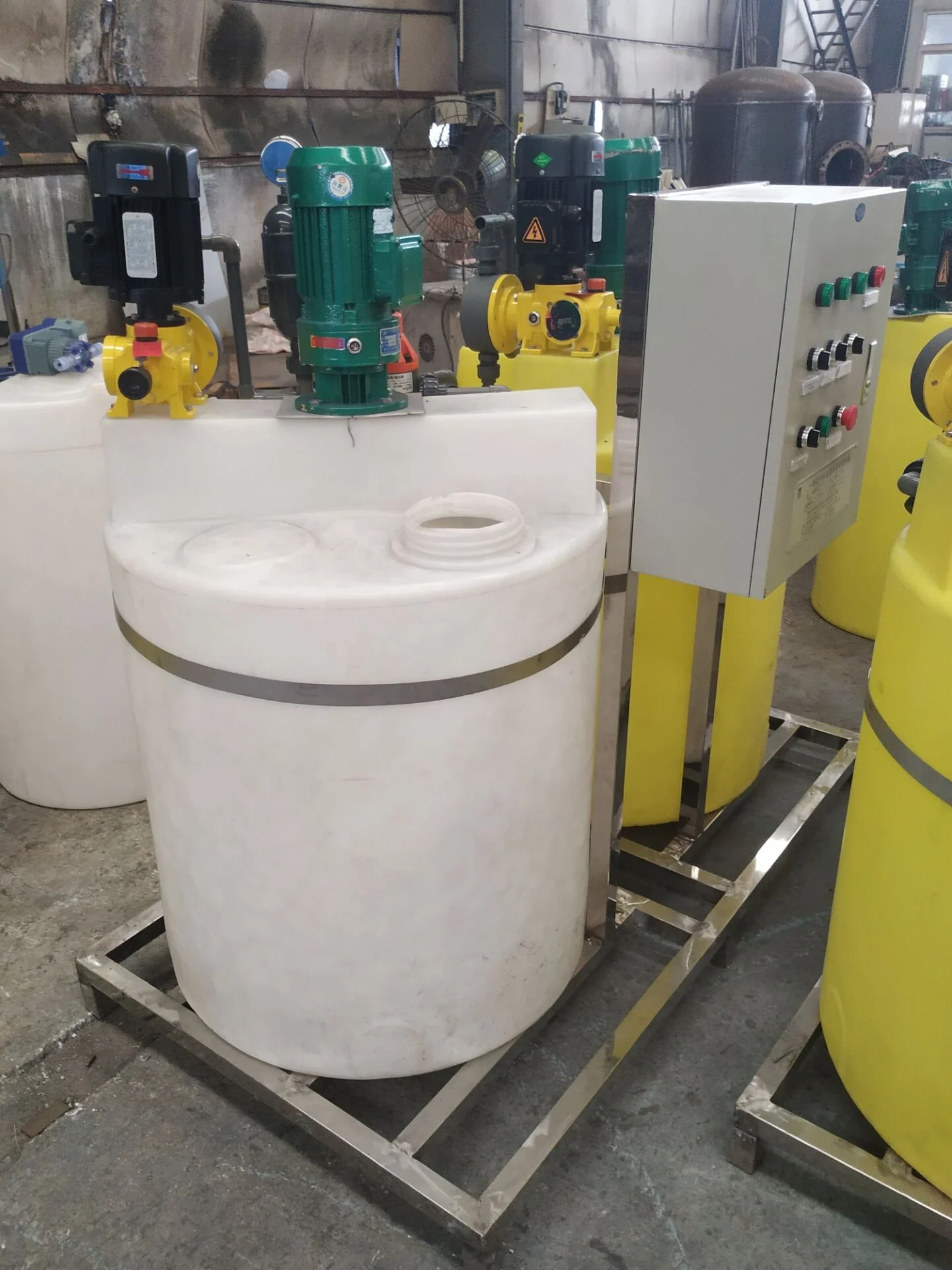 Automatic Chemical Pam Pac Polymer Preparation Dosing Device System