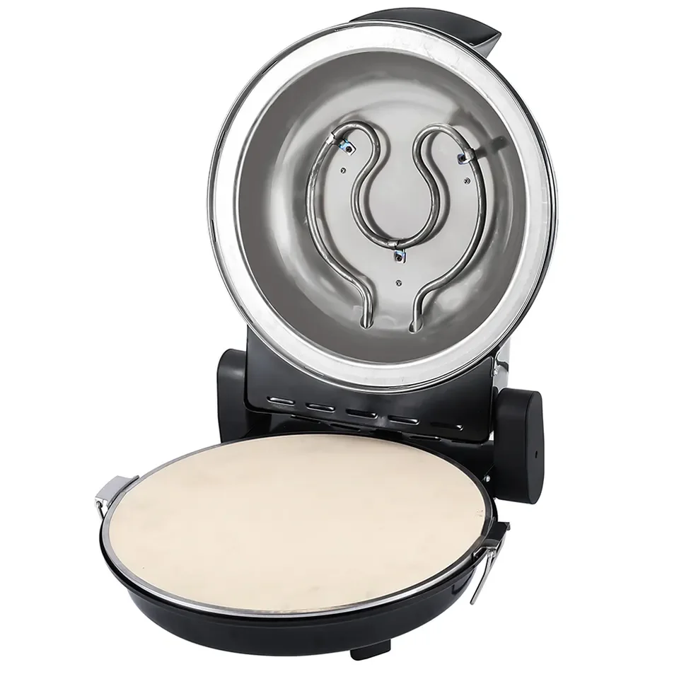 highest temperature 400 degree Hot sale pizza oven high heat stone electric oven 12 inch round pizza machine machine