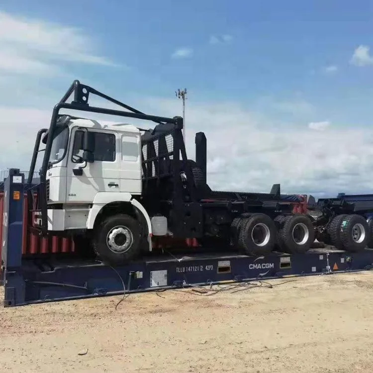 Sinotruk howo brand 6x4 грузовик для транспортировки древесины трейлер