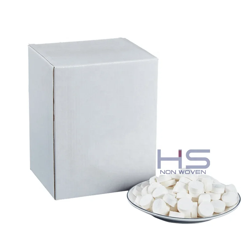 Compressed Magic Coin Towel Napkin Tissue Portable Disposable Just add water