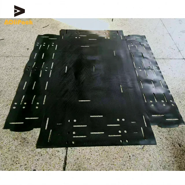 Plastic HDPE Slip Sheet Pallet for Transport