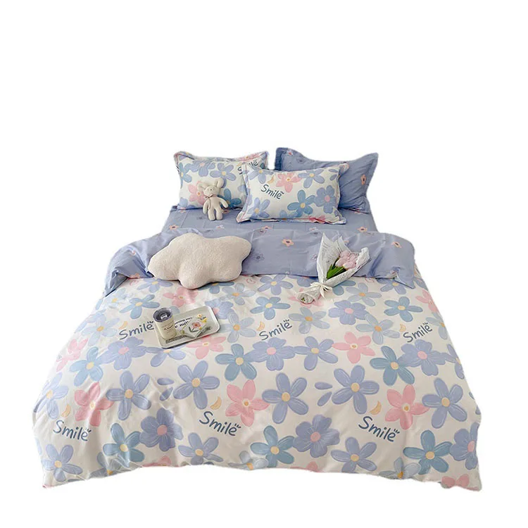 Custom wholesale luxury designs bedsheets sets cotton comforter sets bedding 100% cotton