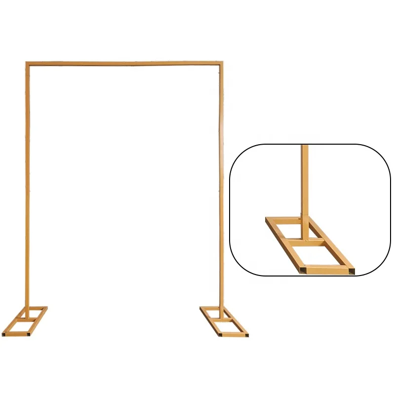 Wedding Party Event Background Arch square Arch Backdrop Shelf