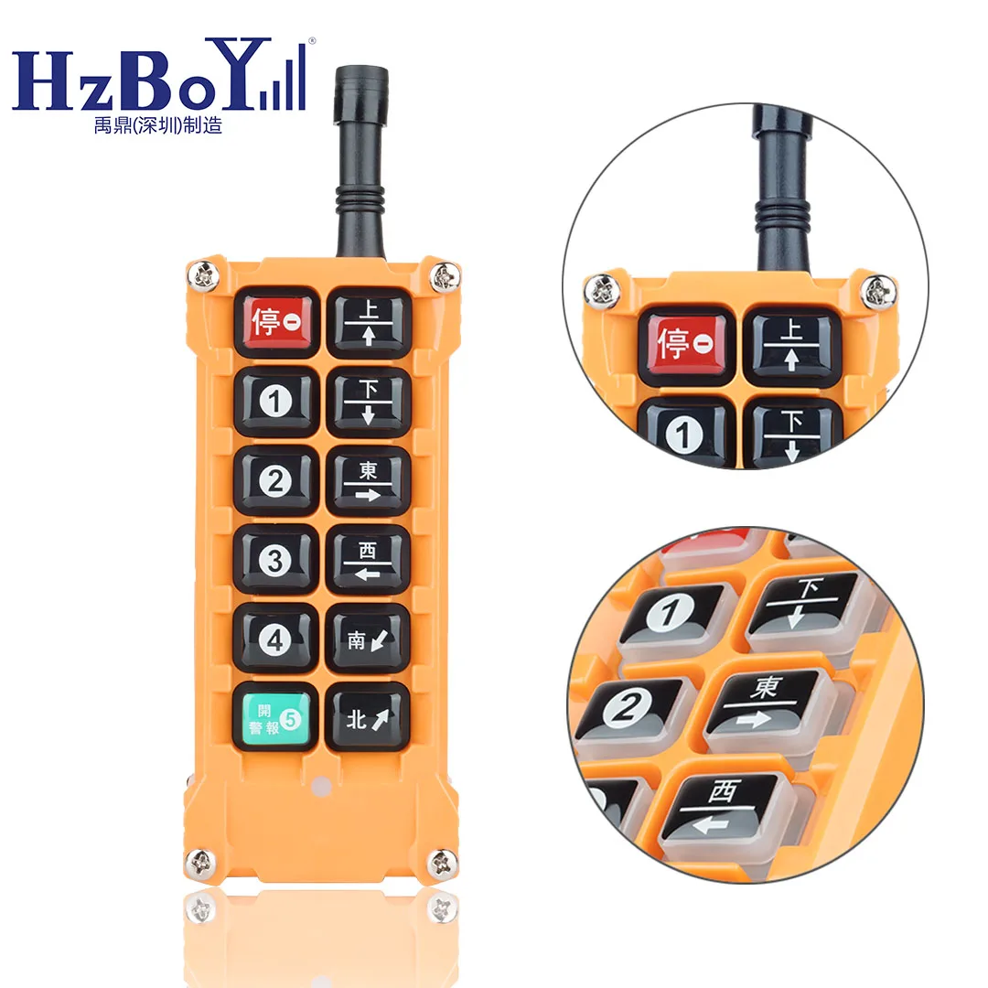 F23-A++ industrial hydraulic radio wireless crane remote control and receiver
