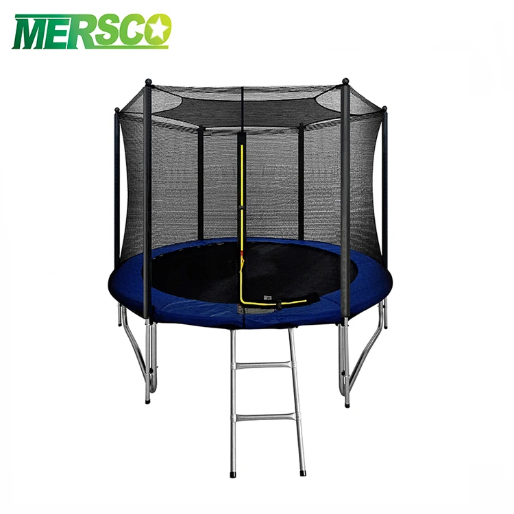 kids playground outdoor mesh trampoline jumping fitness equipment trampoline with roof