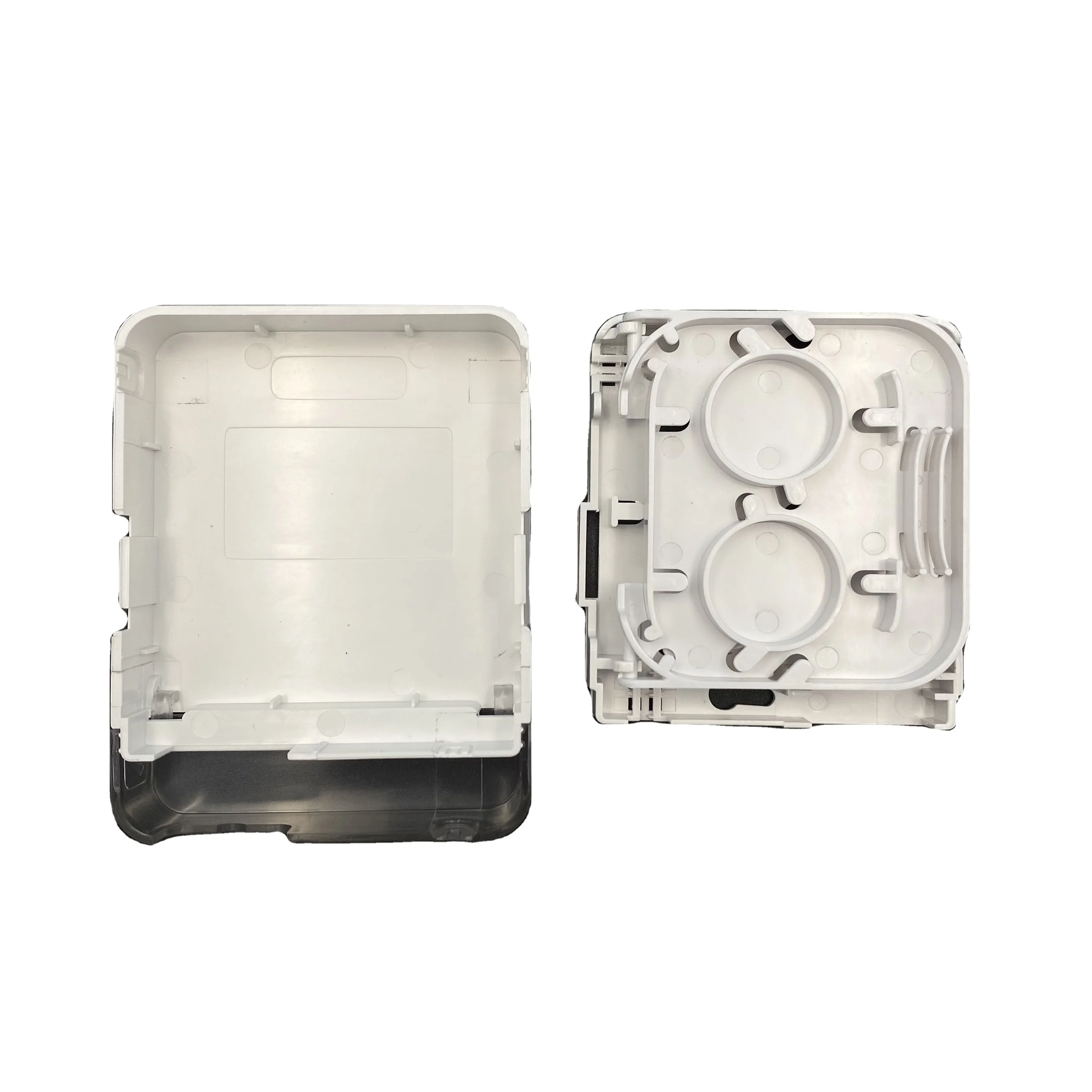 New FTTH Fiber Optic 2 Core ATB Socket Faceplate With Transparent Cover Visual