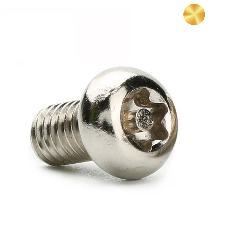 Oval Flat Countersunk Pan Head Tamper proof Tapered Security Anti Theft Torx Screws Bolts With Pin