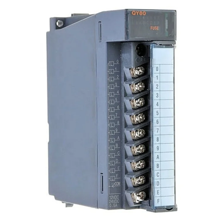 Mitsubishi PLC Controller QY80 Transistor Output Module