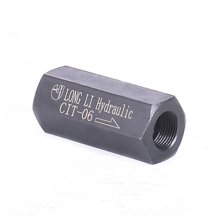 New High Quality Hydraulic One Way Throttle Valve With ISO9001 Certificate