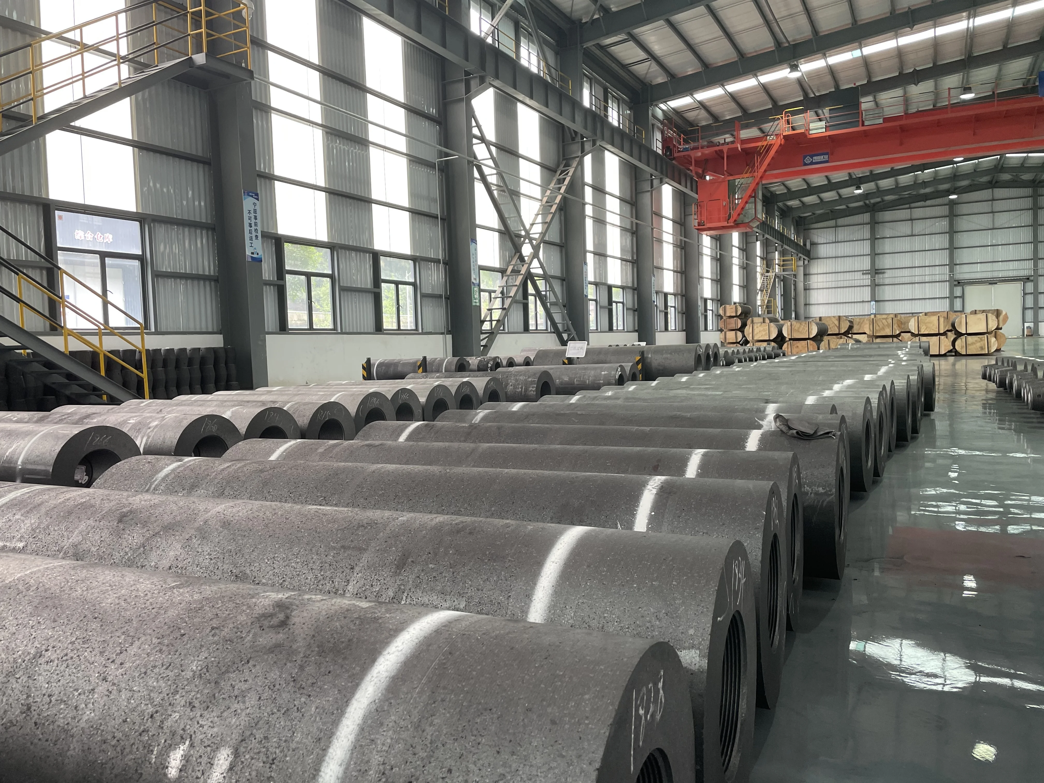  Chinese suppliers Oxidation resistant graphite electrode for Electric Arc Furnaces and