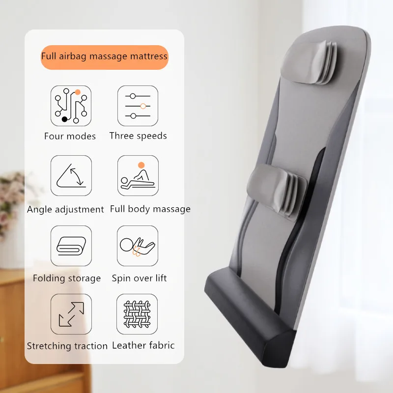 New Design OEM ODM Air Pressure Back Massage Mattress Air Compression Stretching Yoga Massage Mat Acupressure Mat