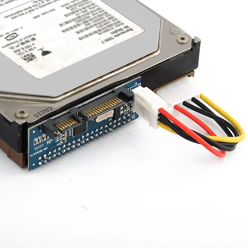 Dropshipping IDE Floppy Adapter 4 Pin Molex to Floppy Drive FDD Power Cable