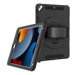 Miesherk rotating case for iPad 9th Generation 2021 7th/8th Gen 10.2 inch protective cover with stand