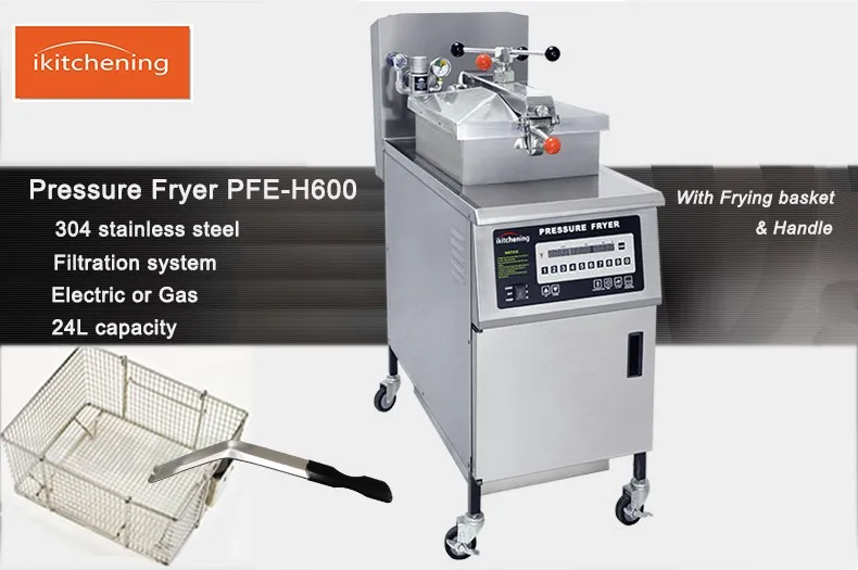 New design commercial chicken pressure fryer PFE-H600/chicken pressure fryers for sale