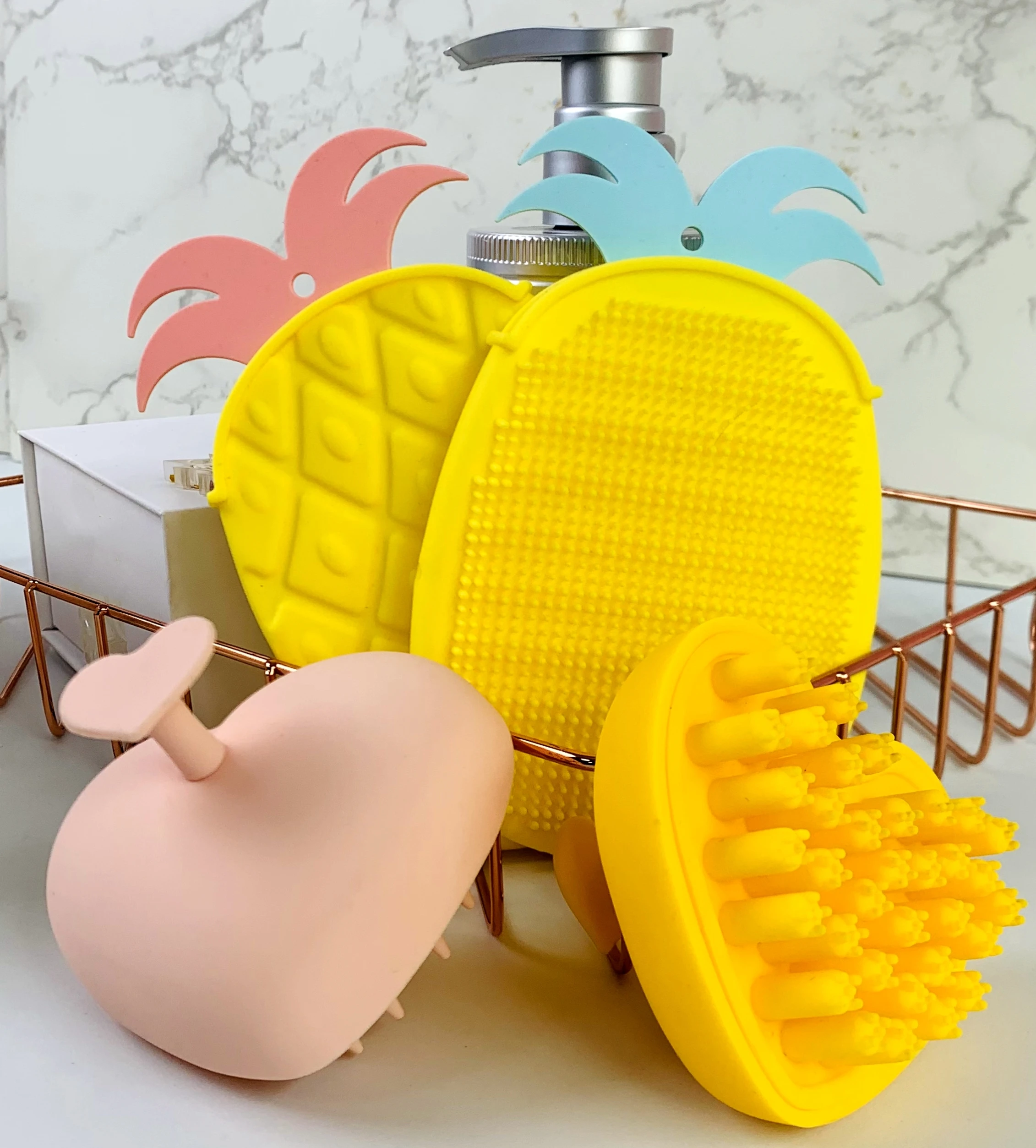 Мягкая силиконовая щетка для душа сухого тела скраб отшелушивающая губка мытья