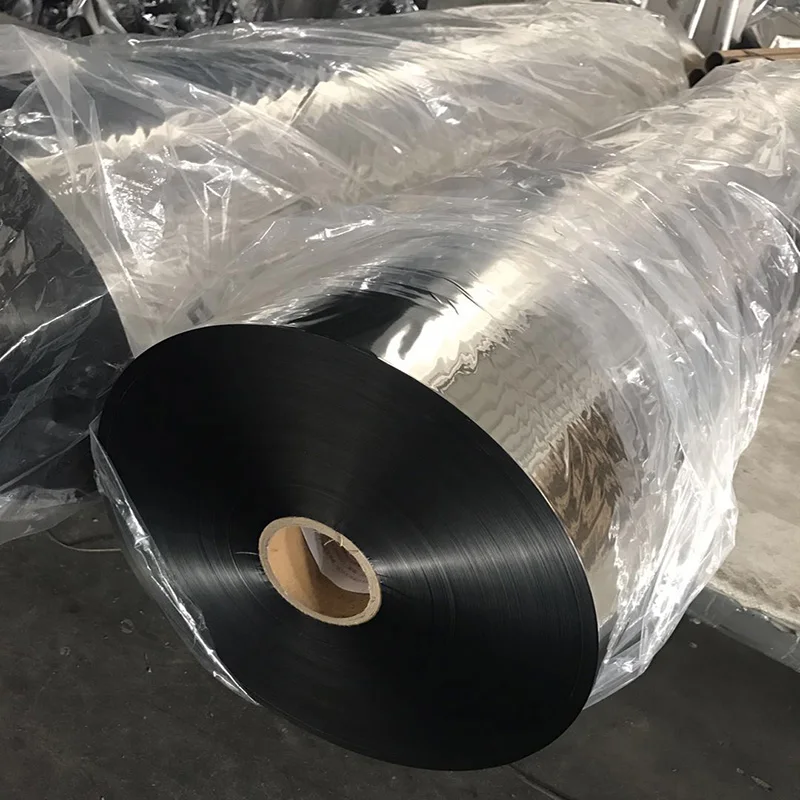 AL+PE PET+AL+PE Aluminum Laminated Plastic Film Metallized Film MPET For Insulation Material Reflective Facing