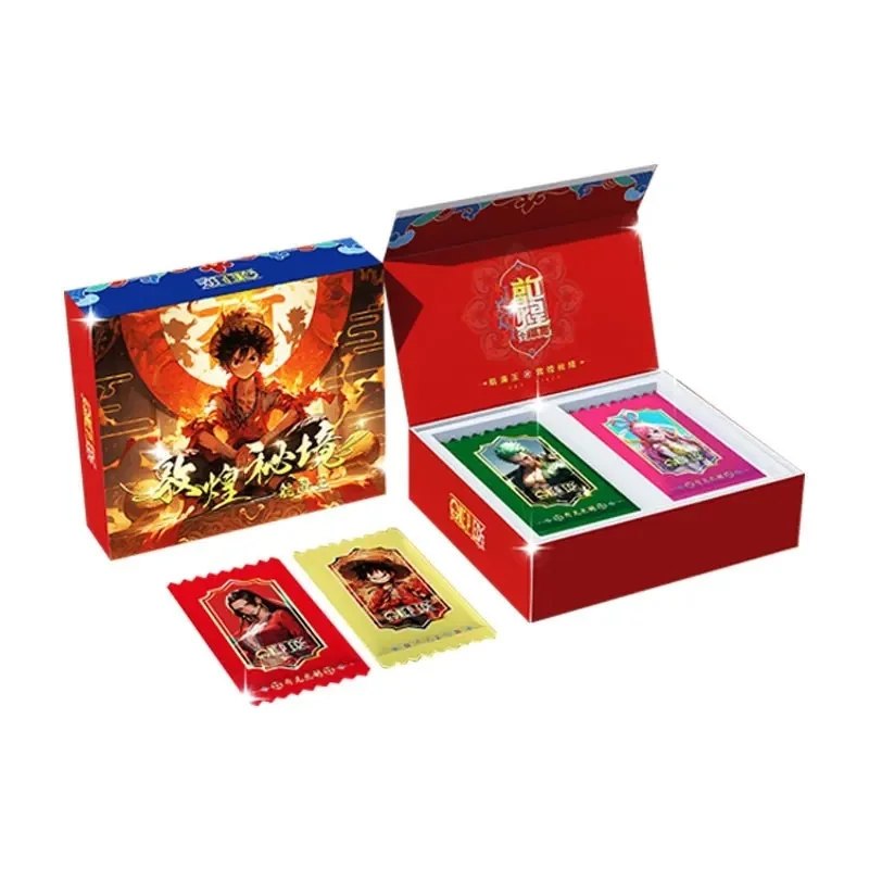 Wholesale KALING One Pieced Collection Card Booster Box Japanese Anime TCG CCG Luffy Zoro Nami Table Games Trading Card Kid Toys