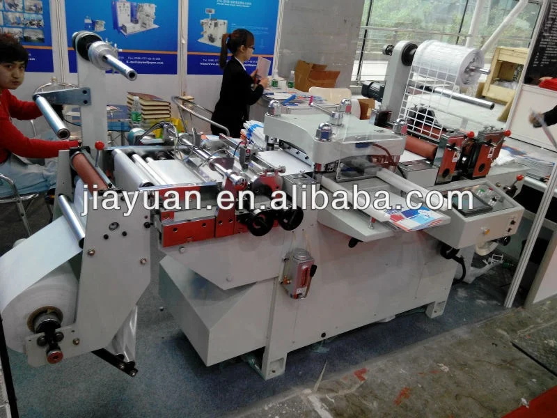 Сертифицированный CE штамповочный станок с устройством горячего тиснения фольгой