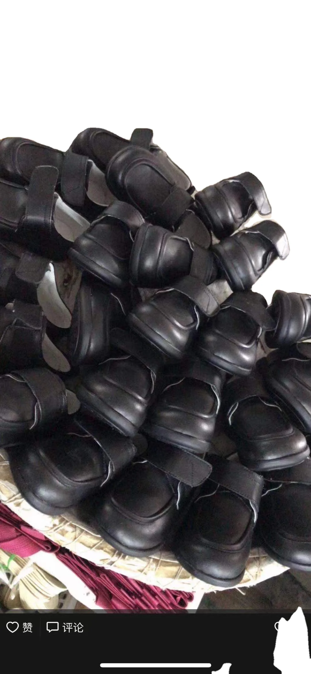 TipsieToes dropshipping designer footwear stock ready ship real leather stylish straight sole zero curl black school shoes for