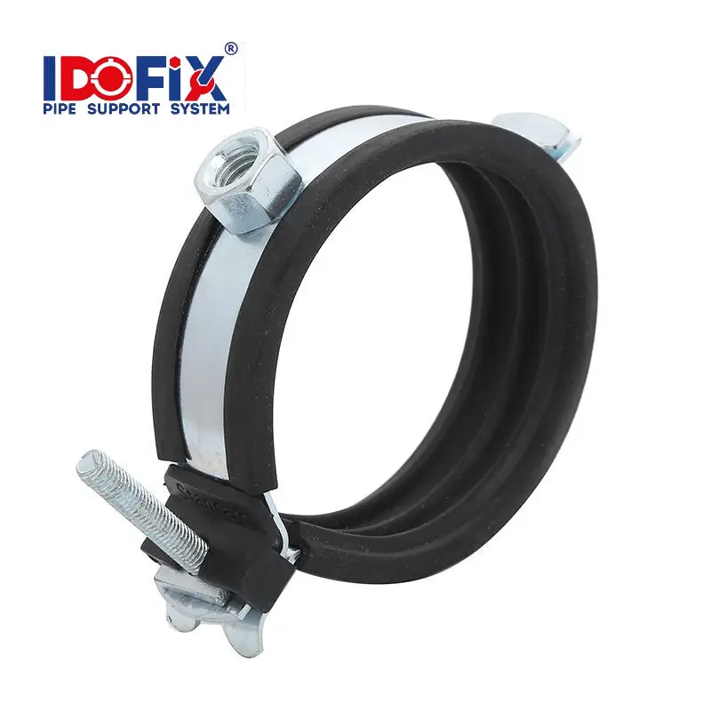 Top rated Quick Release Lock Heavy Duty Pipe Clamp With Rubber Adjustable Pipe Clip l Clamp