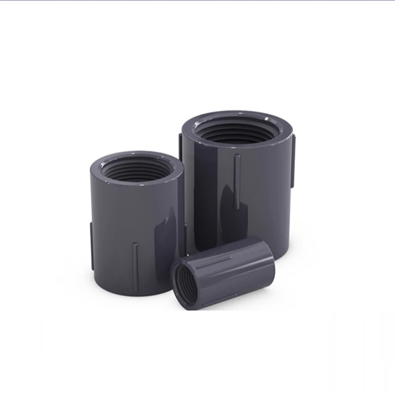Hot sales Cheaper price DN15-DN50 DIN UPVC Standard Female Adaptor Double Threaded compression fitting double fittings connector